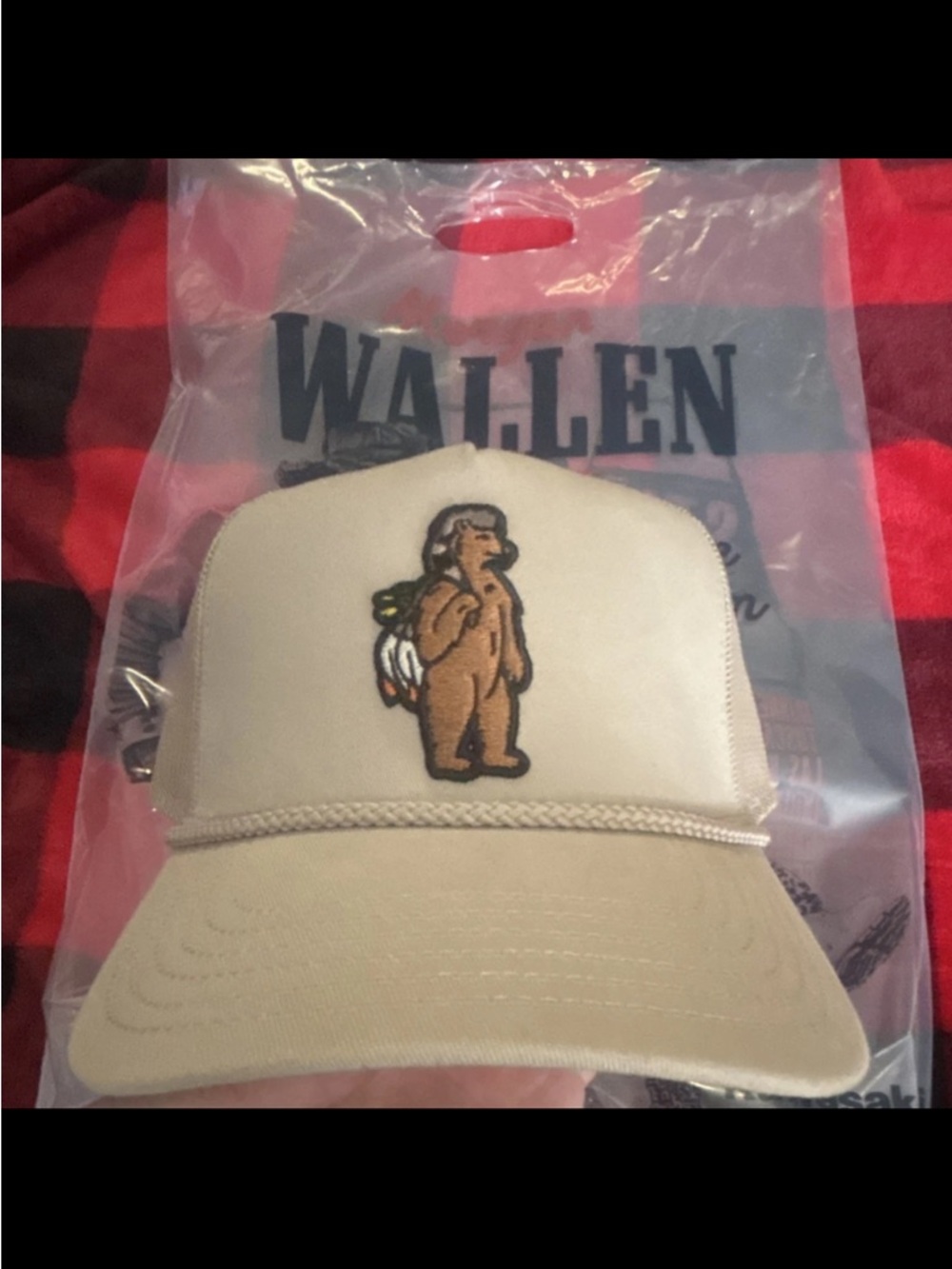 Morgan Wallen Norris Bear Hat 2026 I’m The Problem tour